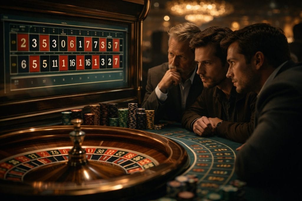 El error de seguir el historial en ruleta