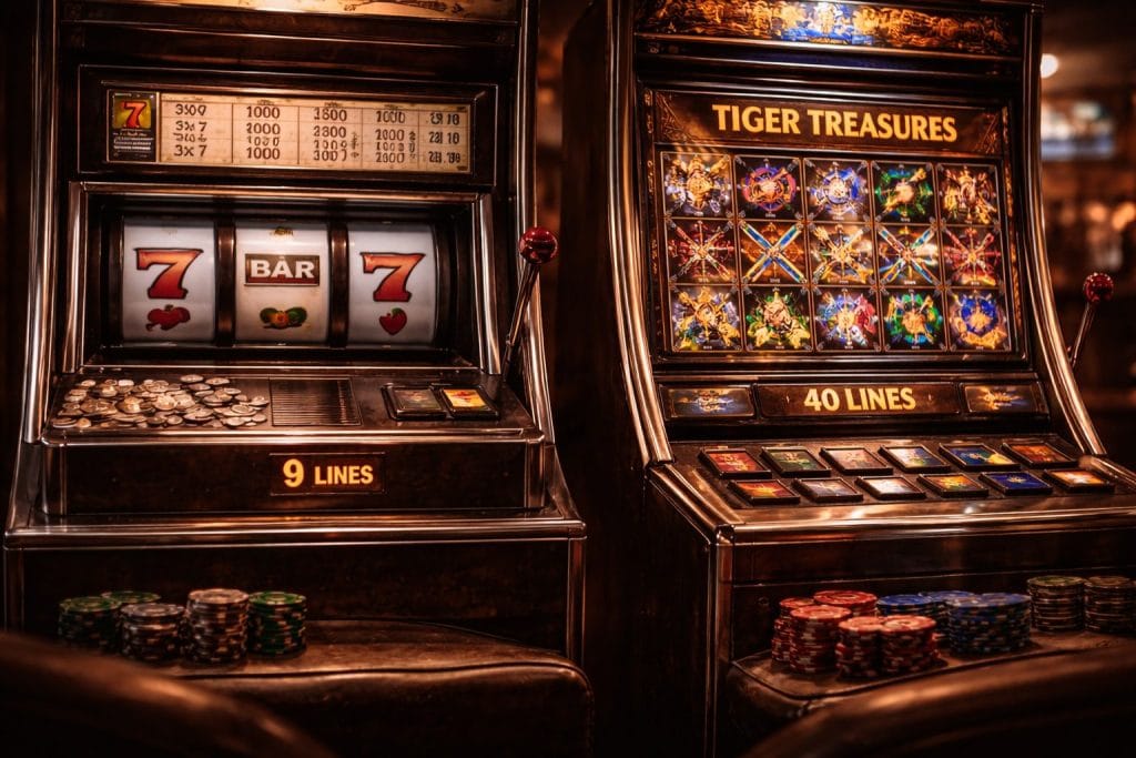 Slots con muchas líneas vs pocas líneas de pago